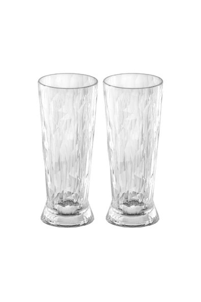 Koziol Superglass 300 Ml Şeffaf 2li Set - Resim 5