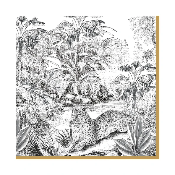 Easy Life Retro Jungle 20'li Moda Kağıdı 33x33 ürün görseli 1