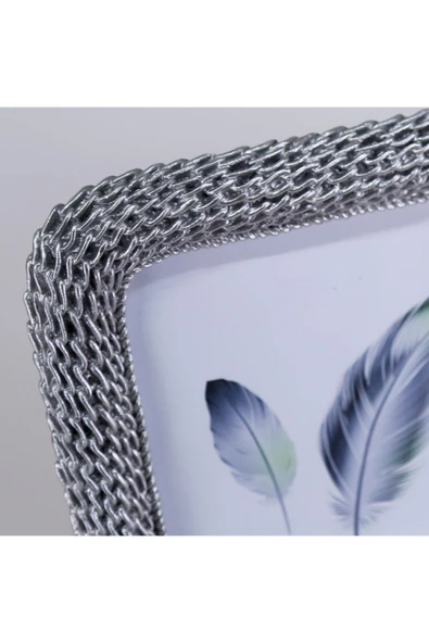 Selim Dekor Chain 13x18 Çerçeve Gümüş - Resim 3