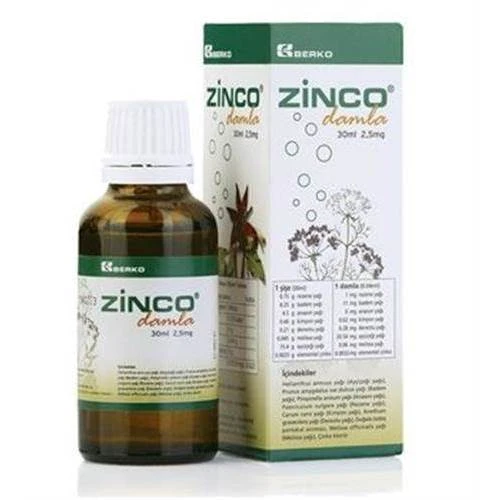 Zinco Damla 30 ml ürün görseli 1