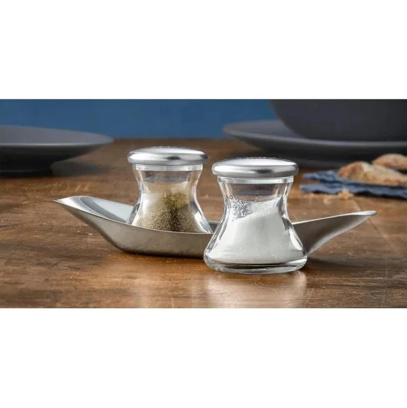 Wmf Tuzluk Biberlik Set Wagenfeld - Resim 2