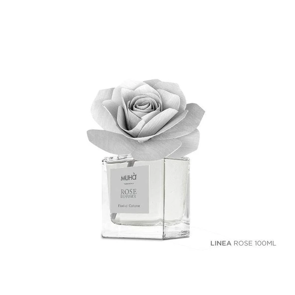 Muha Rosa Room Freshener Diffuser Cotton Flowers 100 ml ürün görseli 1