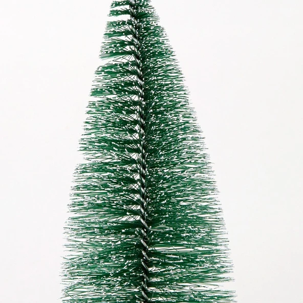 Yılbaşı Ağacı Masa Çamı Yeşil 7x20 Cm. - Resim 3