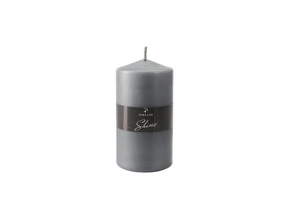 Porland Shİne Blok Mum Gri 7x14cm ürün görseli 1