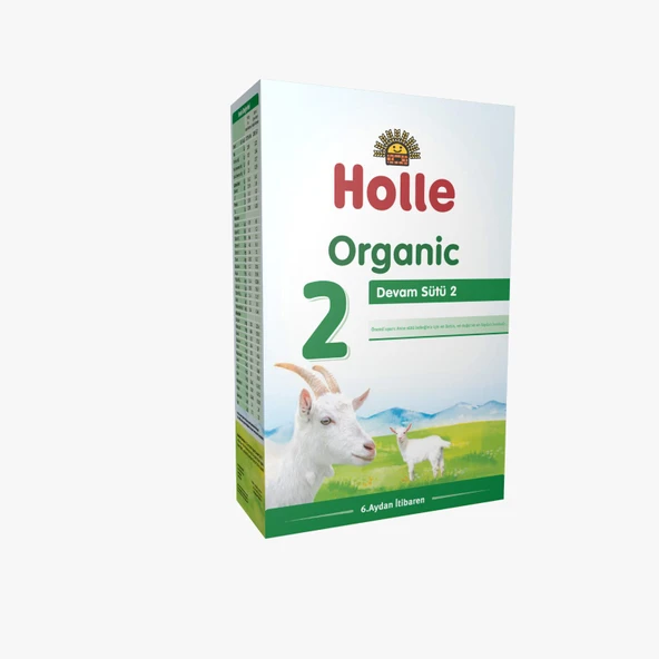 Holle Organik 2 Keçi Sütü 400 gr 6+ Ay ürün görseli 1