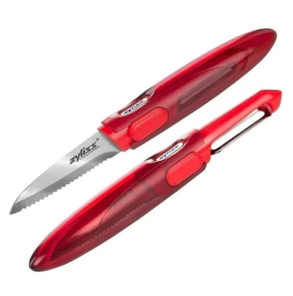 Zyliss E950002.1 Soyacak Bıçak Tekli Kırmızı ürün görseli 1