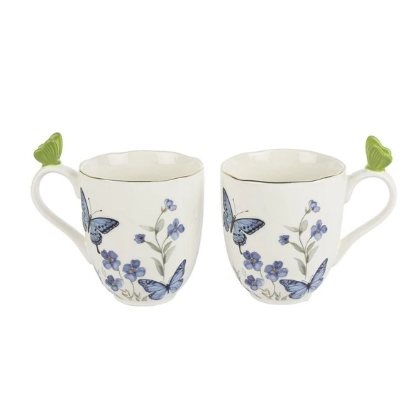 Mikasa Moor Butterfly Lovers 2li Kupa 400cc ürün görseli 1