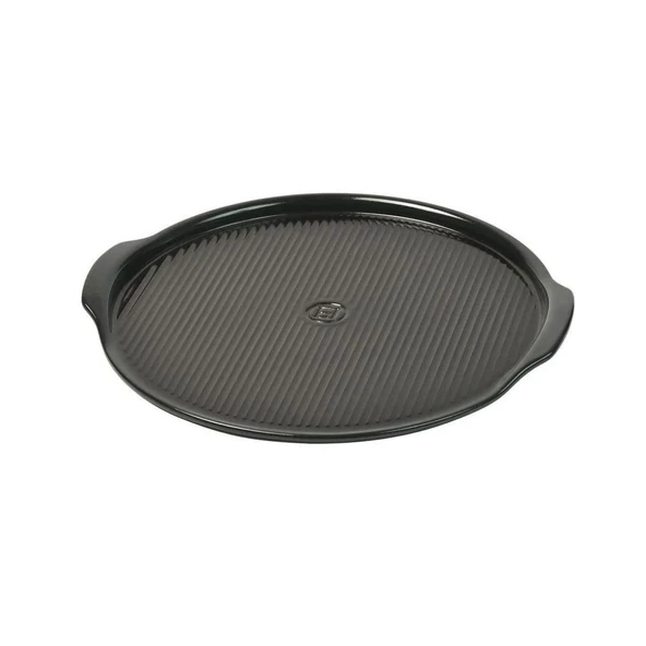 Emile Henry Pizza/Fırın Kabı Yuvarlak  40 cm Siyah ürün görseli 1