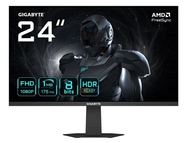 GIGABYTE GS24F14A 23,8 175Hz 1ms HDR10 Full HD Gaming Monitör ürün görseli 1
