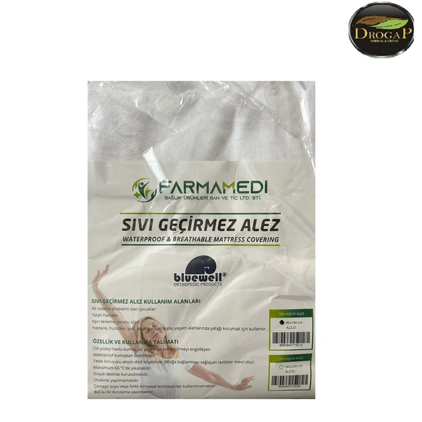 Bluewell Alez Tekli Yatak Koruyucu 160x200 ürün görseli 1