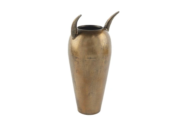 Mikasa Moor Antik Pirinç Vazo 18x43cm ürün görseli 1