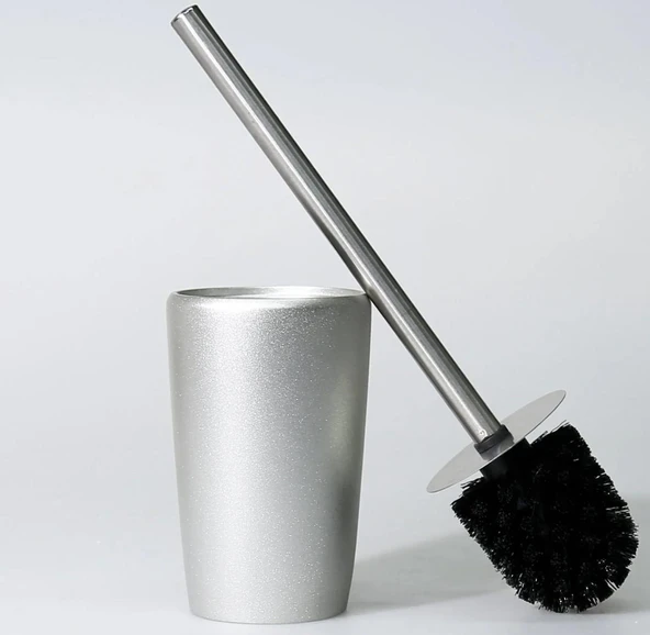 Selim Dekor Conical banyo Seti Gümüş - Resim 3