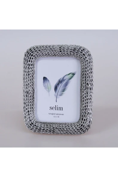 Selim Dekor Chain 13x18 Çerçeve Gümüş ürün görseli 1