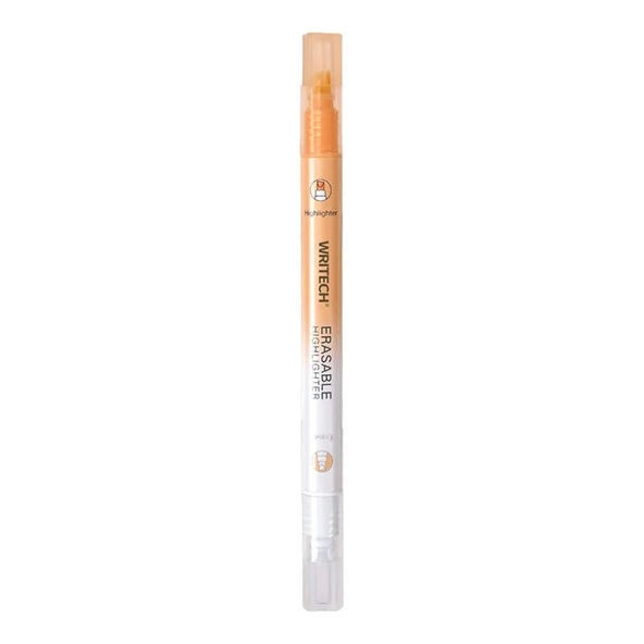 WRITECH FOSFORLU KALEM W-822 SILINEBILIR N.TURUNCU ürün görseli 1