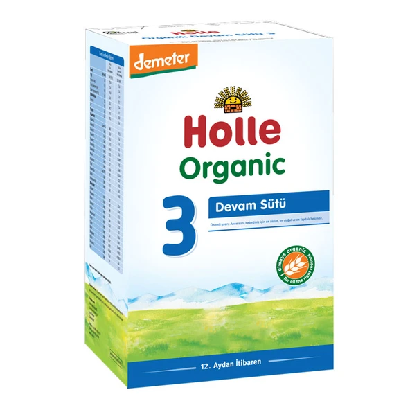 Holle Organik 3 Büyüme Sütü 600 gr 12-36 Ay ürün görseli 1