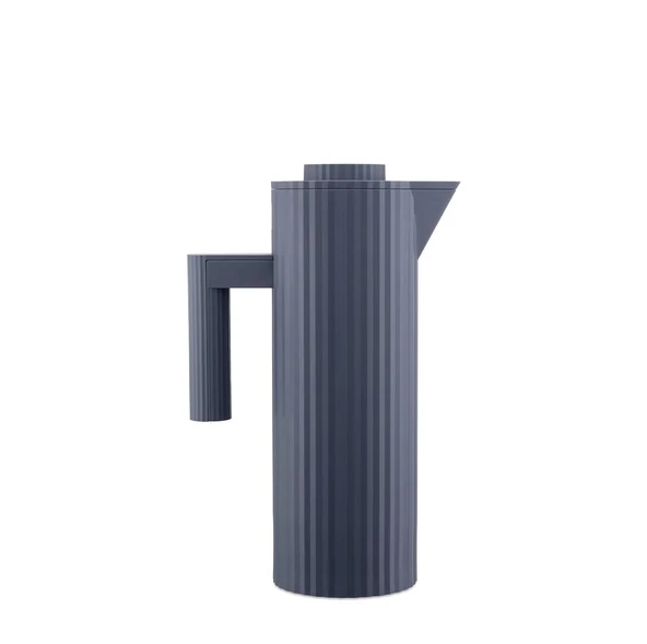 Alessi Plisse Isı Yalıtımlı Sürahi Gri 20x11x32 cm ürün görseli 1
