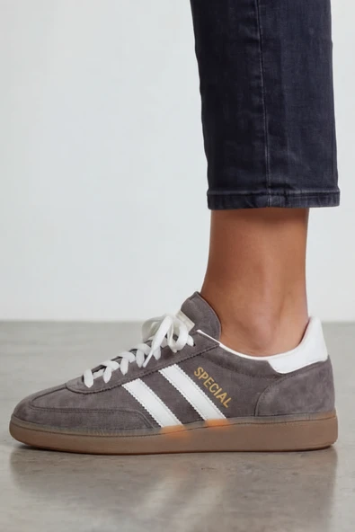 Timeless Classic Füme Beyaz Premium Konfor & Zamansız Stil Günlük Unisex Sneaker Ayakkabı ürün görseli 1
