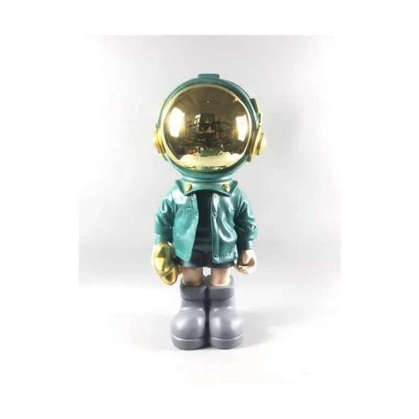Lamedore Astro Girl Green Big Decor 31x70 Cm ürün görseli 1