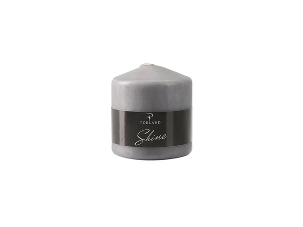 Porland Shine Blok Mum Gri 7x8cm ürün görseli 1