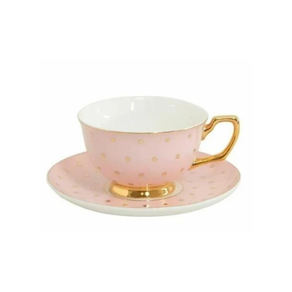 Cristina Re Teacup Polka Gold Blush ürün görseli 1