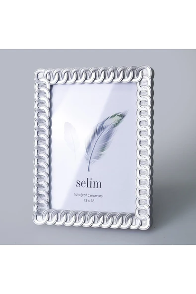 Selim Dekor Ring 13x18 Çerçeve Gümüş ürün görseli 1