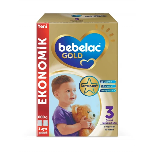 Bebelac Gold 3 Çocuk Devam Sütü 800 gr ürün görseli 1