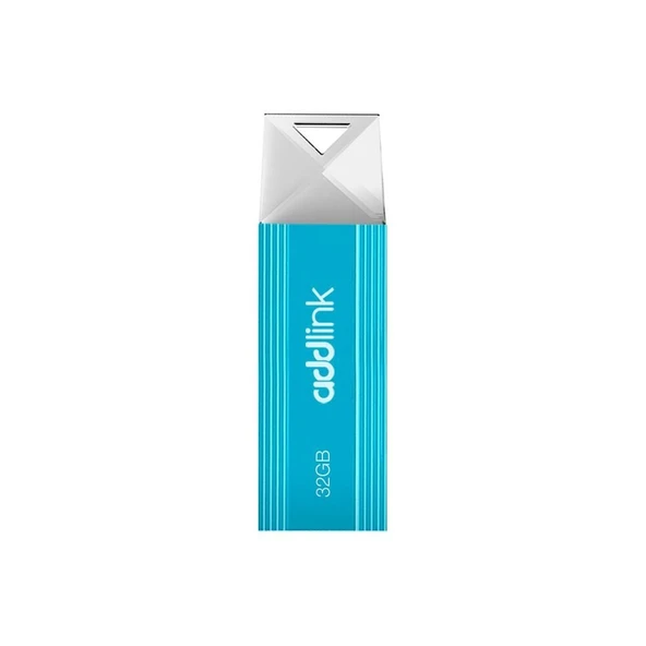 ADDLINK 32GB USB 2.0 U12 20MBs-10MBs Flash Drive Aqua AD32GBU12A2 ürün görseli 1