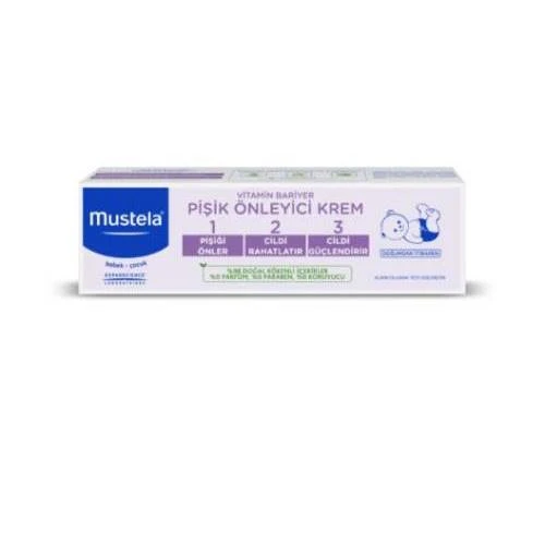 Mustela 1-2-3 Vitamin Barrier 100 ml Pişik Önleyici Krem ürün görseli 1