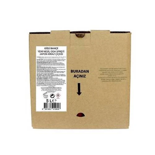 Eyüp Sabri Tuncer Gizli Bahçe Yeni Nesil Oda Spreyi Japon Kiraz Çiçeği 5 lt - Bag in Box ürün görseli 1
