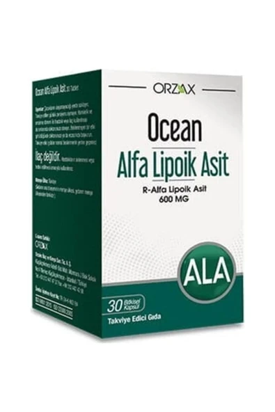 Ocean Alfa Lipoik Asit 600 mg 30 Tablet ürün görseli 1