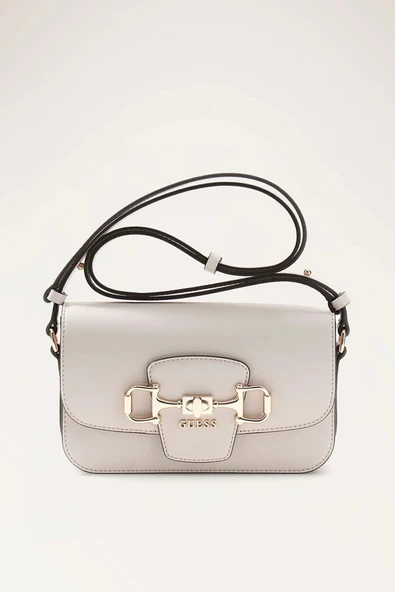 Guess Janie Dönüştürülebilir Kapaklı Kadın Bej Çapraz Çanta HWVG9910210-STO ürün görseli 1