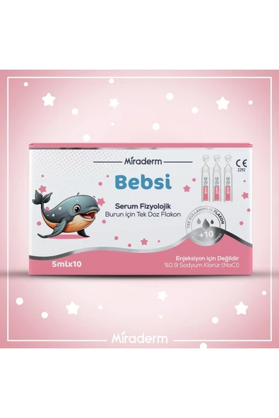Bebsi Serum Fizyolojik 10 Flakon ürün görseli 1