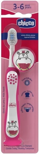 Chicco Hippo Diş Fırçası 3-6 Yaş ürün görseli 1