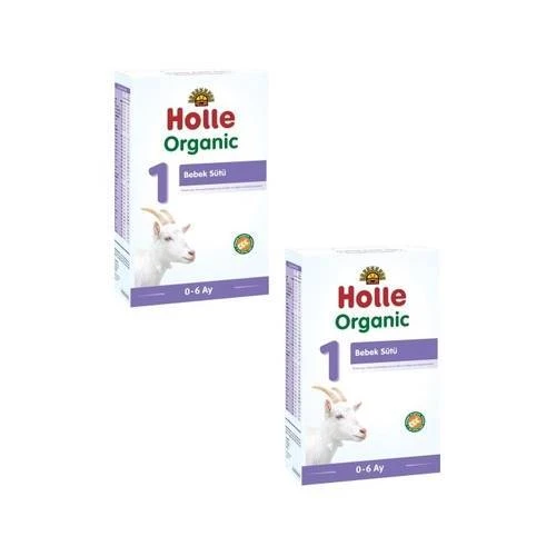 Holle Organik 1 Keçi Sütü 400 gr 0-6 Ay-2 adet ürün görseli 1
