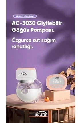 Acura AC-3030 Giyilebilir Göğüs Pompası ürün görseli 1