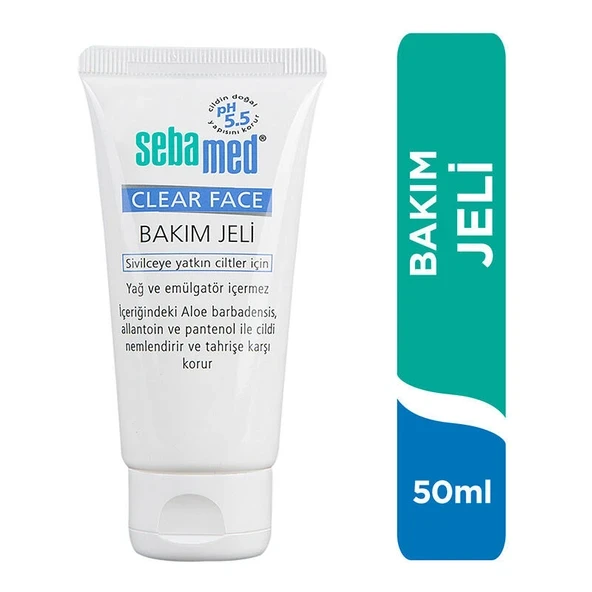 Sebamed Clear Face Bakım Jeli 50 ml ürün görseli 1