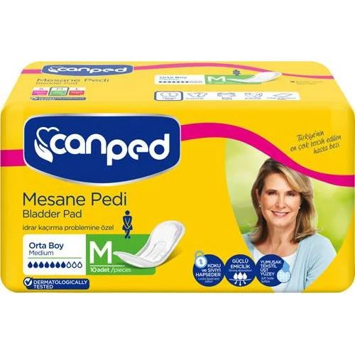 Canped Mesane Pedi Orta 10lu ürün görseli 1