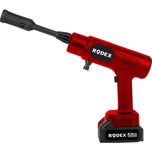 Rodex A.K. Basınçlı Yıkama Tabancası 38BAR 20V 2 x LI-ION 4.0Ah BMC ürün görseli 1