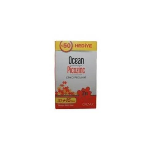Ocean Picozinc Çinko 30+15 Tablet ürün görseli 1
