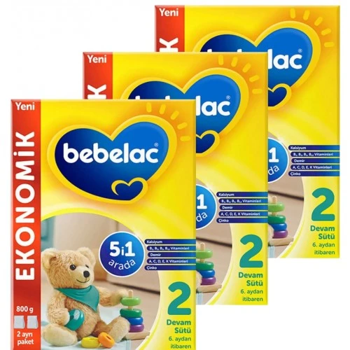Bebelac 2 Devam Maması 800 Gram-3 adet ürün görseli 1
