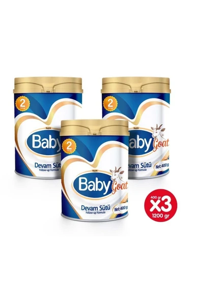 Baby Goat 2 Keçi Sütü Maması 400gr 3 Adet ürün görseli 1