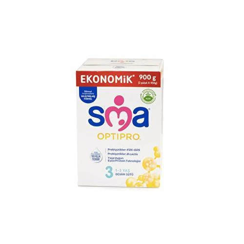 SMA Optipro 3 (1-3 Yaş) Devam Sütü 900 gr ürün görseli 1