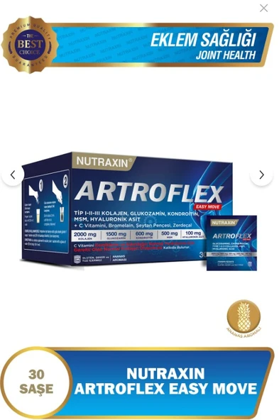 Nutraxin Artroflex Easy Move - Gıda Takviyesi 30 Saşe ürün görseli 1