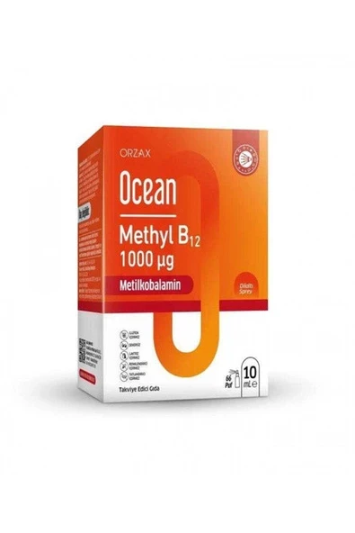 Ocean Methyl B12 Sprey 1000 mg 10 ml YENİ ürün görseli 1