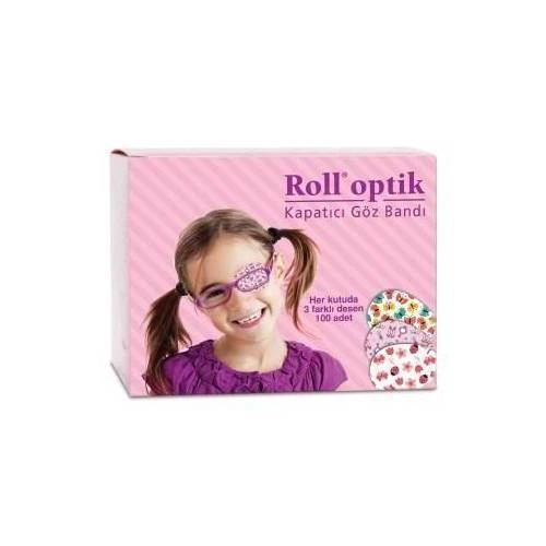 Roll Optik Kapatıcı Göz Bandı Kız Çocuk İçin 100'lü ürün görseli 1