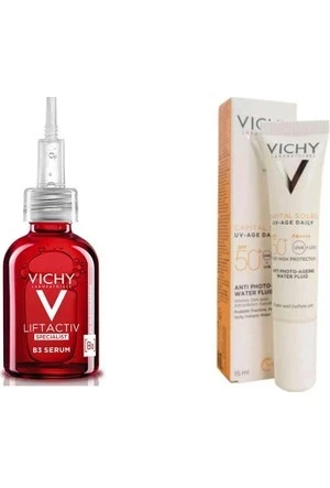 Vichy Liftactiv Specialist B3 Serum 30 ml + Capital Soleil Uv Age Daily Spf 50 15 ml ürün görseli 1