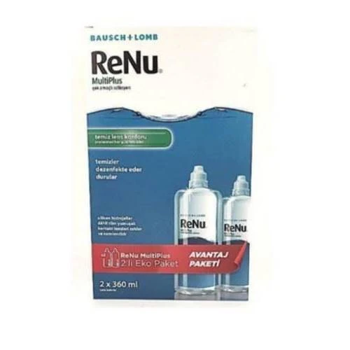 Renu Multiplus Çok Amaçlı Lens Solüsyon Eko Paket 2 X 360 ml ürün görseli 1