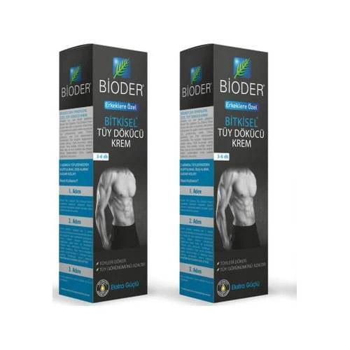 Bioder Tüy Dökücü Krem Erkekler İçin 100 ml 1 + 1 ürün görseli 1