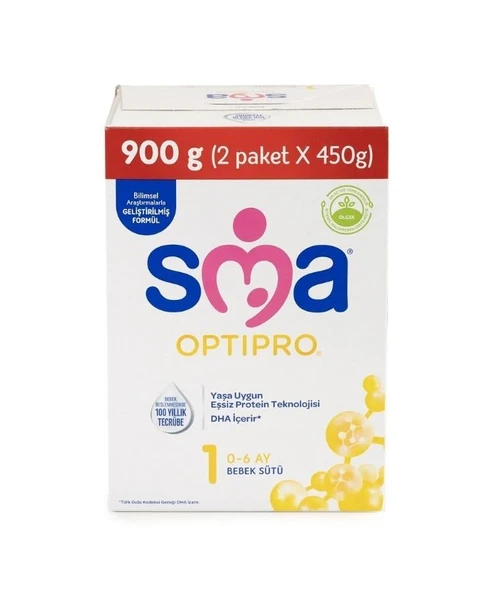 SMA Optipro 1 Devam Sütü 900gr ürün görseli 1
