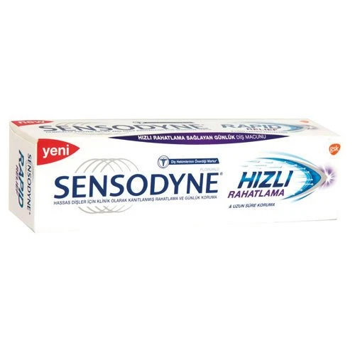 Sensodyne Rapid Relief Hızlı Rahatlama & Uzun Süre Koruma 75 ml ürün görseli 1
